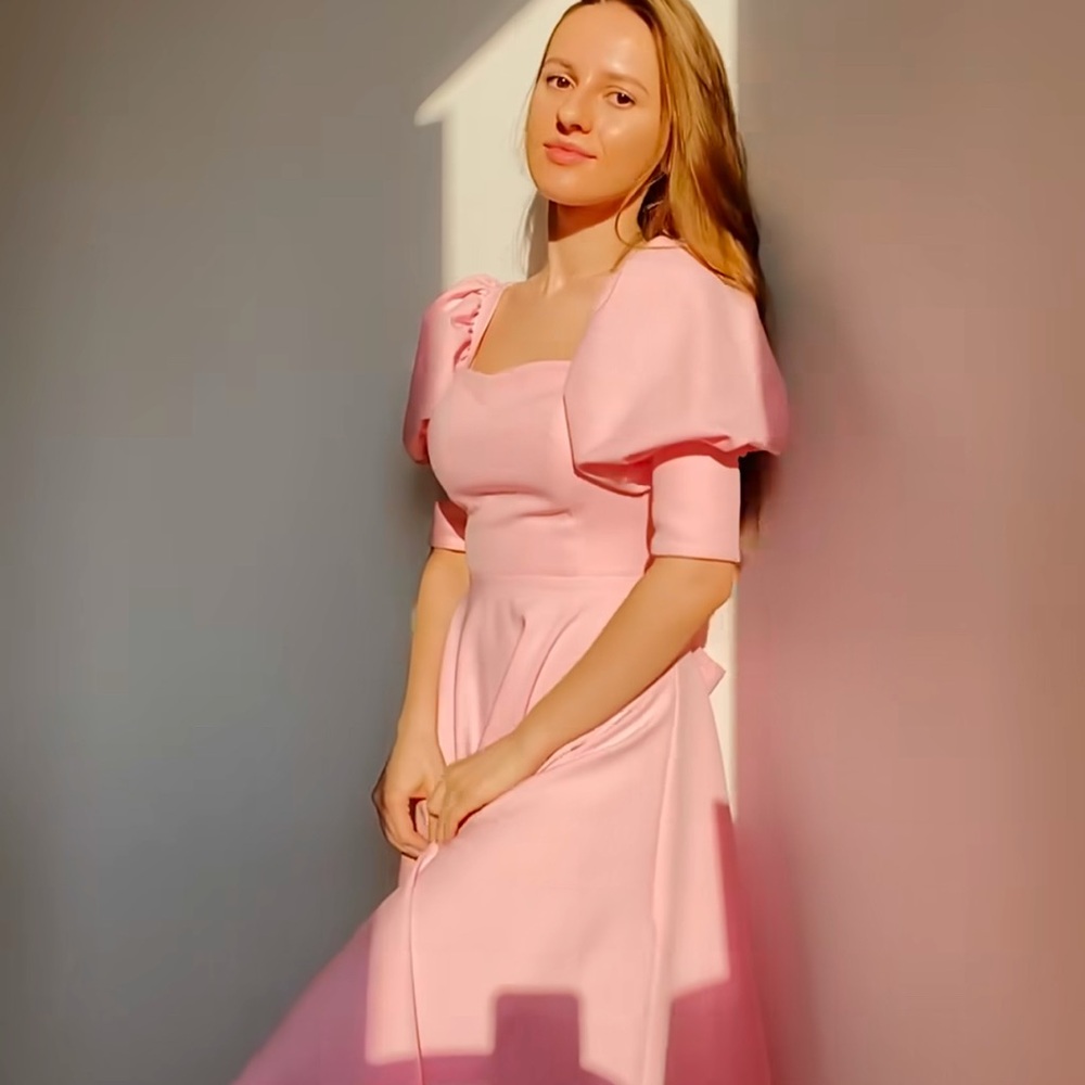 Elegant Pink Dress